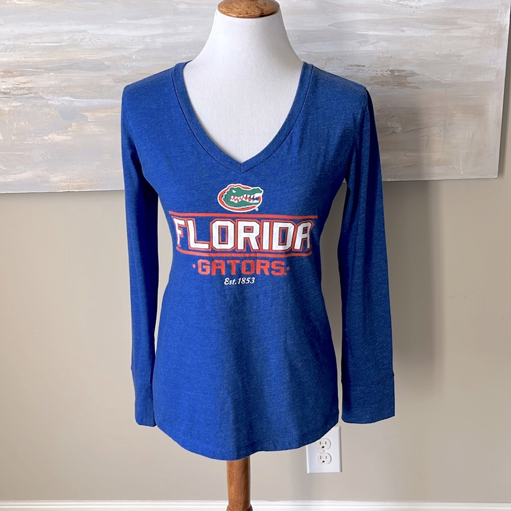 Florida Gators long sleeve v neck tshirt by Colosseum